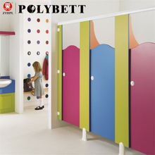 Compact Laminate Toilet Partition HPL for Kindergarten 
