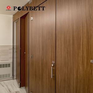 18mm Waterproof And Fireproof Wood Glossy Hpl Compact Laminate Board for Toilet Partition 